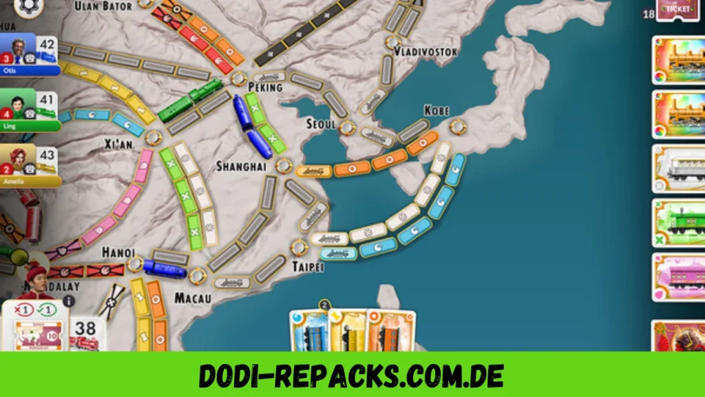 Ticket to Ride - Legendary Asia Free Download PC